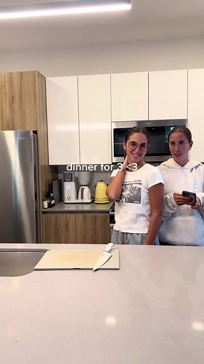 Cooking Dinner Together: Fun Sister Routine for Three People