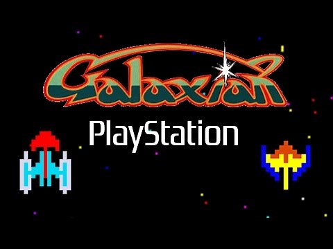 Galaxian Gameplay (PS1)