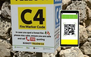 WATCH: Signs with useful information in case of wildfires