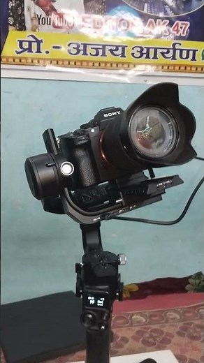 Cinematic Camera Setup 😍 Sony A7III + Ronin SC