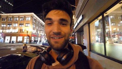 I Stayed in a Capsule Hotel Bus! 🚍✨