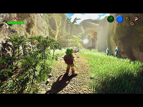 Zelda: Ocarina of Time Unreal 5 Demo | Zora's River