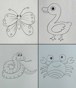 457K views · 6.9K reactions | Learn to Make Animal Drawing - Easy to Make | DIY Hacks | Facebook