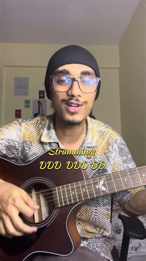 Easiest Strumming Pattern Anyone can play😳 #shorts