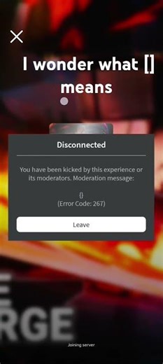 i wonder what {} error code means