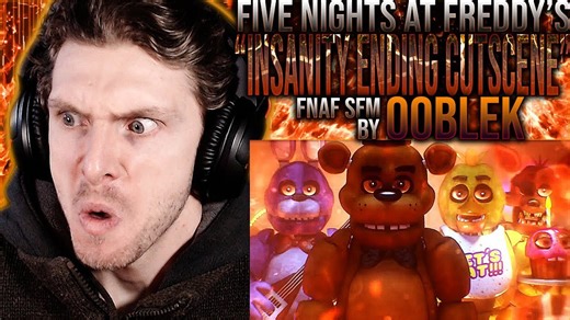 Vapor reacts #1061 | [FNAF SFM] Insanity ending cutscene "Four years of Freddy's" by Ooblek reaction