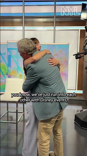 It was a herculean reunion on New York Live!