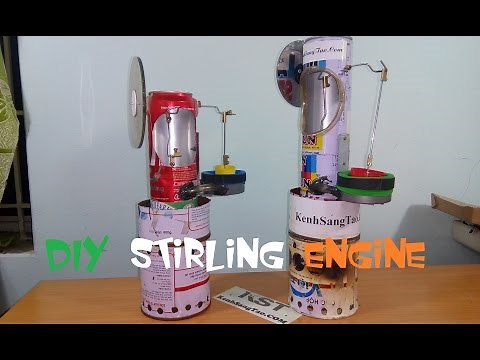 [Tutorial] How To Make stirling engine, very simple