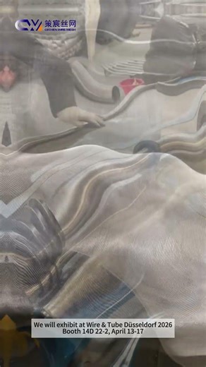 🔥 Custom Stainless Steel Filter Mesh — Made in Our Factory #filter #mesh #cutting #manufacturing