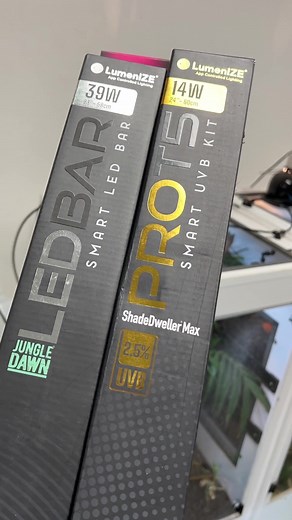 These new LumenIZE smart lights by @arcadiareptile are absolutely INCREDIBLE!! 🔥