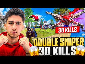 Double Sniper 30 Killes😱New Event Solo Vs Squad Domination😍[A_s Gaming] - Free Fire India