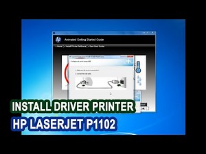 Cara install driver printer HP LaserJet P1102 dari mulai download sampai selesai