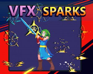 VFX - SPARKS - Pixel Art Effects by kiddolink