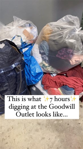 If you’re a Goodwill Outlet shopper than you know… you don’t buy everything you dig up during the day. The reality is: I put back roughly half of everything I grab at the Goodwill Outlet, mostly due to flaws, or putting back bad pick ups. Sorting at the end of the day is one of my most important tasks digging at the bins. Always give your items a second look before you check out! #reseller #goodwilloutlet #ebayseller #poshmarktips #poshmarkseller #resellercommunity #whatnotseller #goodwillbins #