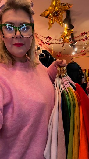 12 reactions | Your favourite plain knit jumpers have been re-stocked in every colour of the rainbow. The softest knit ‘Made In Italy’ and only £18 each  One size fitting 12-18#jumper #jumpers #knit #knitted #plainknit #brightjumper #brightclothes #funclothes #dopaminedressing #dressforyou #dressforyourself #breakthemould #funfashion #ladiesofliverpool #curveclothing #plussizeclothing #plussizeclothes #midlife #midlifefashion #liverpool | Wardrobe Liverpool | Facebook