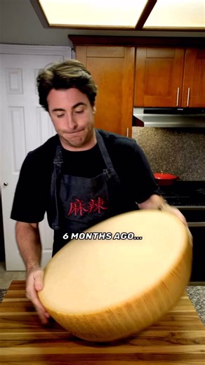 Trigg Ferrano | Creative Recipes & Cooking Tips on Instagram: "How Should You Store Parmesan Cheese? This video took a while, but I have now finally finished the Parmesan cheese series. It'll be another year before I finish all the cheese though. I'm so glad I bought the half wheel and not the full one. Haha #cheese #italianfood #parmigiano #cheeselover #foodscience"