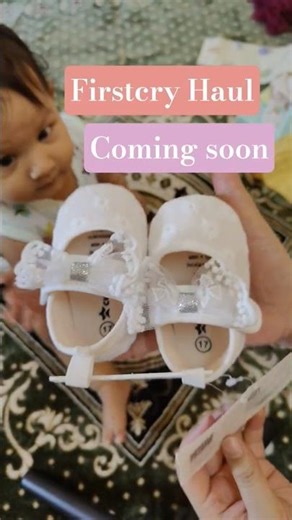 Baby Haul from FirstCry 🛍️ | Cute Outfits for 8 Month Baby | haul is coming soon | 6-12 months baby