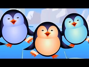 five little penguins | nursery rhymes | kids songs | baby rhymes | children videos | kids tv