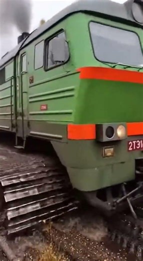 Off Road Locomotive Battles Russian Taiga and Mud!