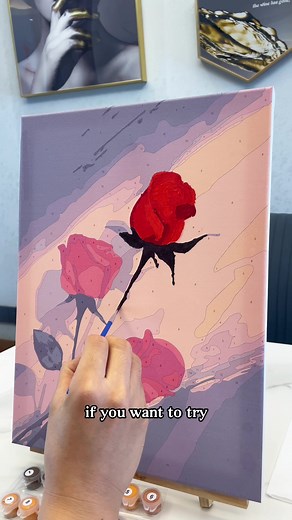 My paint by numbers journey!#paintingbynumbers #paint #arttherapy #paintinghacks #paintingtutorial