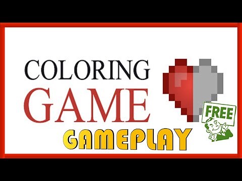 COLORING GAME - GAMEPLAY / REVIEW - FREE STEAM GAME 🤑