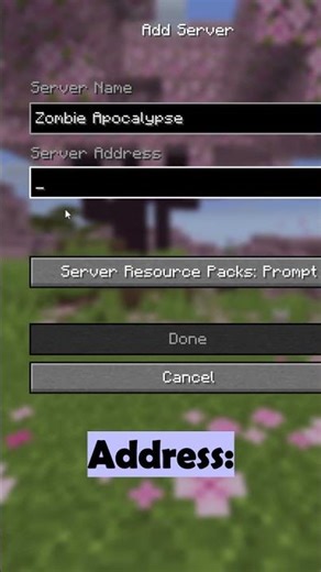 Minecraft Zombie Apolcalypse Server IP Address
