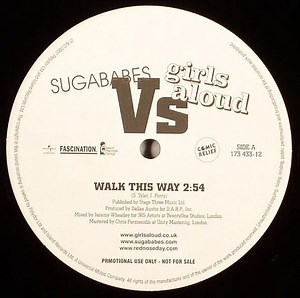 Sugababes Vs Girls Aloud - Walk This Way