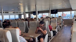 New Nanaimo to Vancouver ferry service Hullo launches after 2-day delay