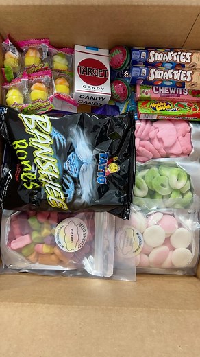 730 reactions · 15 shares | Packing a candy order for Rosa! #hellosweetscandy #candyshop #wny #smallbusiness #candy #orderpacking | Hello, Sweets - Candy and Pop Shop | Facebook