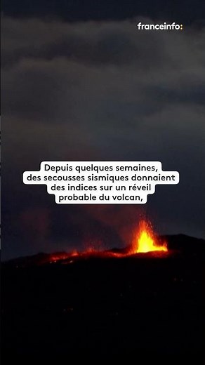 Le Piton de la Fournaise est entré en éruption