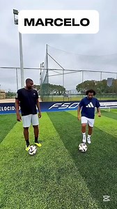 4.3M views · 50K reactions | Marcelo & Lewandowski Elegant Flick Up Skill Tutorial#Marcelo #Lewandowski #footballskills #tutorial #viralshorts | ValentiniO back up page | Facebook