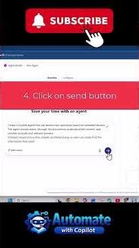 Create a Copilot Agent in Minutes 🔥 | No Coding Needed!