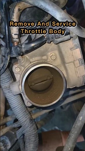 How to Remove And Service Throttle Body #automobile #repair #mechanic #throttlebody #car #shorts