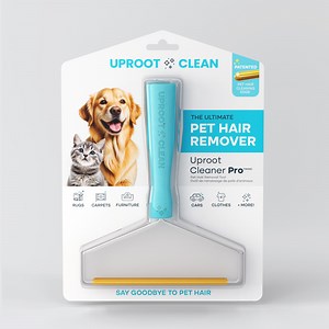 Uproot Cleaner Pro Lint and Pet Hair Remover Brush for Rugs, Clothes, and Furniture, Cat/Dog Hair