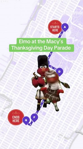 Elmo will see you there! 🤩🗽 #MacysParade #Elmo #SesameStreet #ElmoEdit #ElmoMemes #ElmosOnTikTok #Thanksgiving