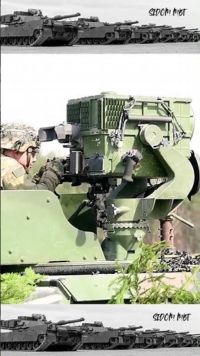 Shooting with weapons integrated on the HUMVEE