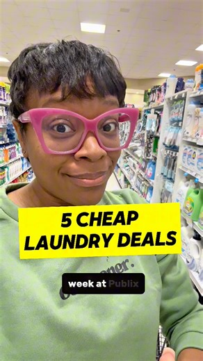 5 Cheap laundry care deals at Publix this week 10/29-11/04 ⭐️New to Ibotta? Comment “APP” to join and score $5 bonus! #publixdeals #laundryhacks #savingmoneyhack #publixcouponing #shoppingonabudget #digitaldeals | Hey I'm Dee | Facebook