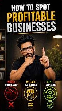 How do you identify a profitable business?
