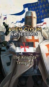 Knights Templar in 60 seconds - AOE4 #ageofempires4 #aoe4