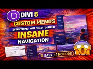 Divi 5 Custom Menus – Everything You Need to Build INSANE Navigation
