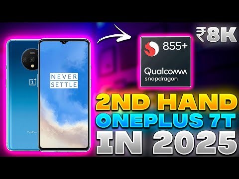 OnePlus 7T in 2025 🔥 2nd Hand Flagship Under ₹8,000 | Snapdragon 855+ Gaming Test & Worth Buying?
