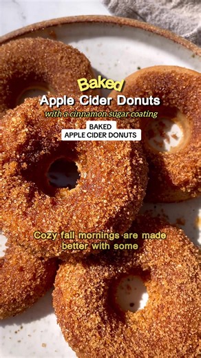 Baked Apple Cider Donuts Recipe