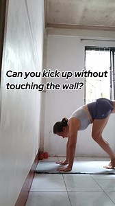 If you're on your handstand journey, practice kicking up to the wall without touching it. This builds the control and balance you need for a freestanding handstand. Consistency is key—keep at it! . . . #handstand #handstandpractice #HandstandJourney #handstandchallenge #handstandlove #fitness #fitmom | Letlet Yoga