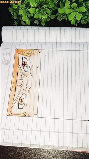 Drawing Naruto's Eyes 🔥 Perfectly (Day 1) #art #satisfying#shorts
