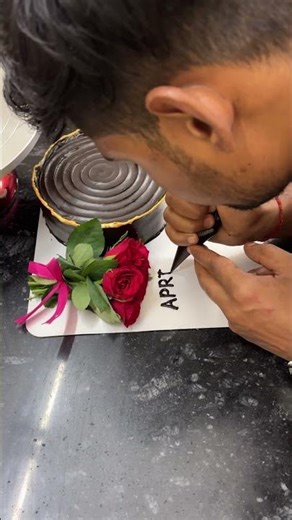 Surprise Anniversary Cake for "My Love" #Shorts