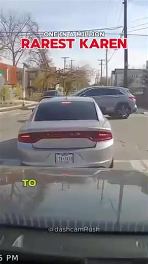 Rare Karen's Road Rage on Dashcam #instantkarma #dashcam | Harry & Bower