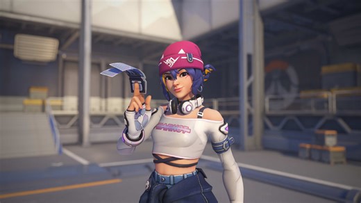 Only started playing @Overwatch last Sept 2025 and missed all of the @LE SSERAFIM collabs. Now I finally have my dream Kiri skin 🦊 #lesserafim #overwatch #TimeToCelebrate