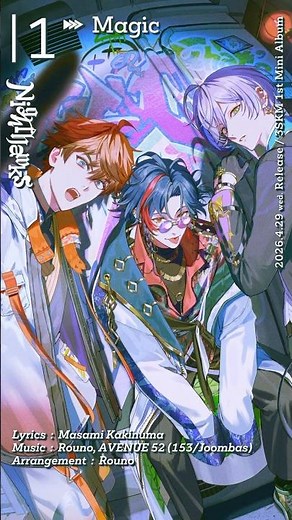 #3SKM Magic + Awakening #3SKM_Nighthawks 2026/4/29 Release!!