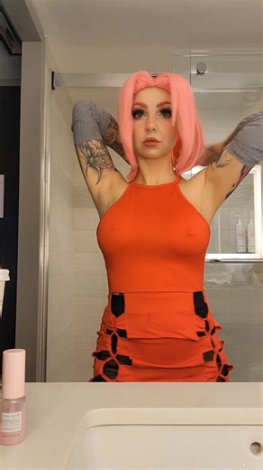Virginia Frank on Instagram: "Get ready with me as Sakura"