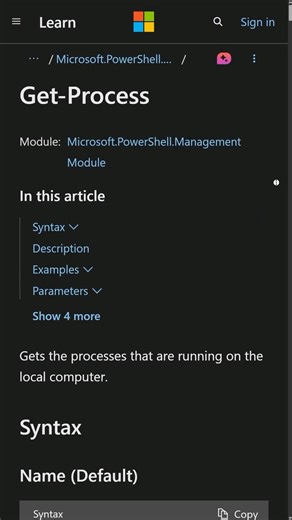 TCM Security on Instagram: "Link to sign up for the SOC Level 2 Live Training is in our stories! If you want to be an effective SOC analyst or incident responder, then you need to be comfortable with using PowerShell. This means using PowerShell to query, inspect, and manipulate system data, automate repetitive tasks, and gather detailed forensic info from endpoints. Luckily, in #PowerShell, we have access to the GetProcess cmdlet. GetProcess allows you to quickly and easily list out the running